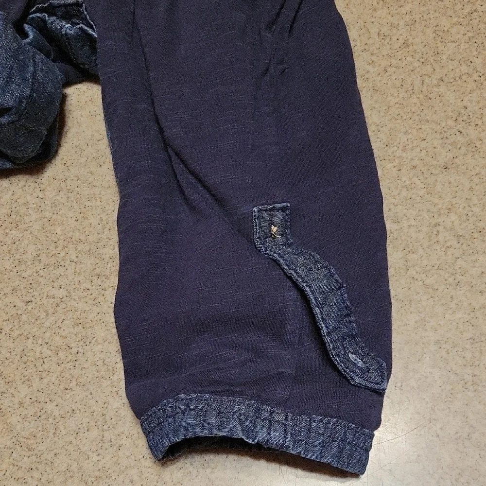 OshKosh B'gosh Lined Denim Overalls Size 18 Months 100% Cotton